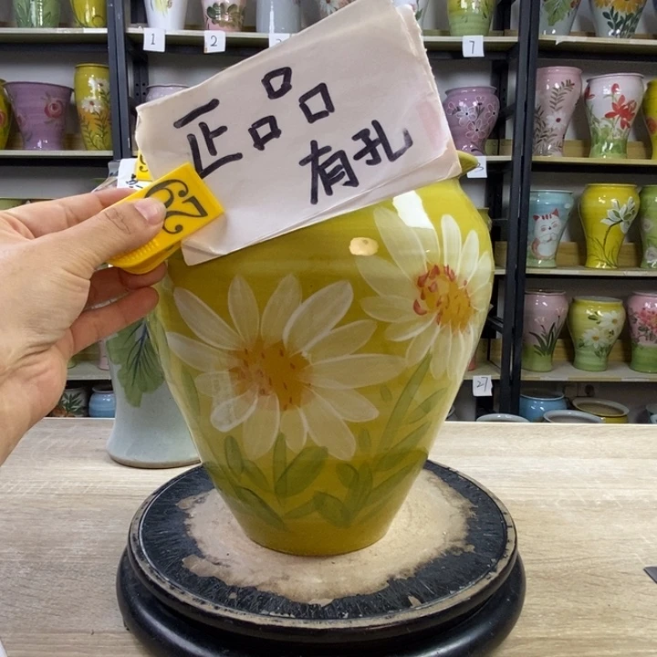 景德镇高温陶瓷花盆