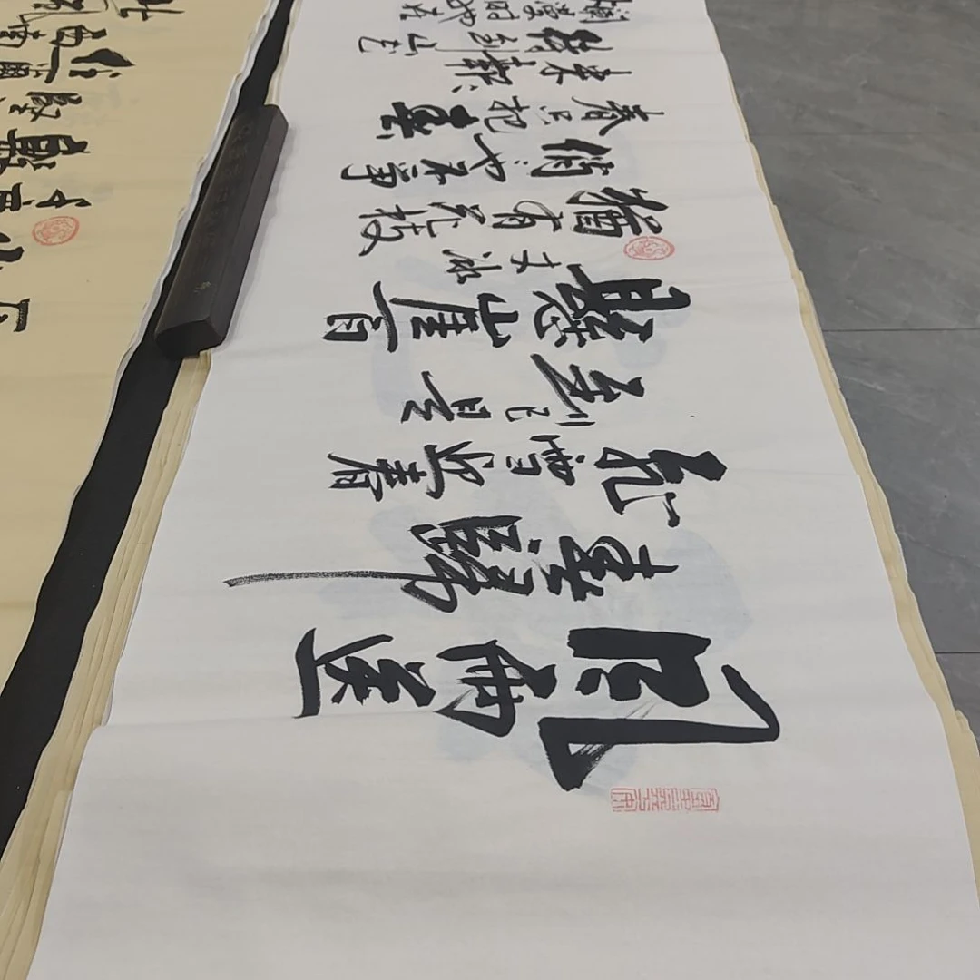 白武坤老师作品一副