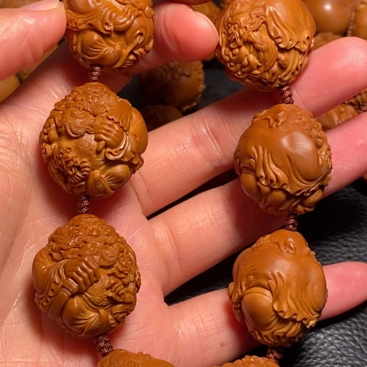 零***冰橄榄核手串/手链钟馗手串