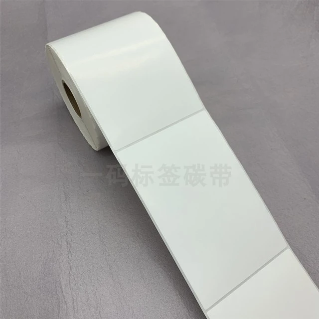 加粘铜版三防热敏条码纸9*12cm不干胶打码纸90*120mm标签打印纸