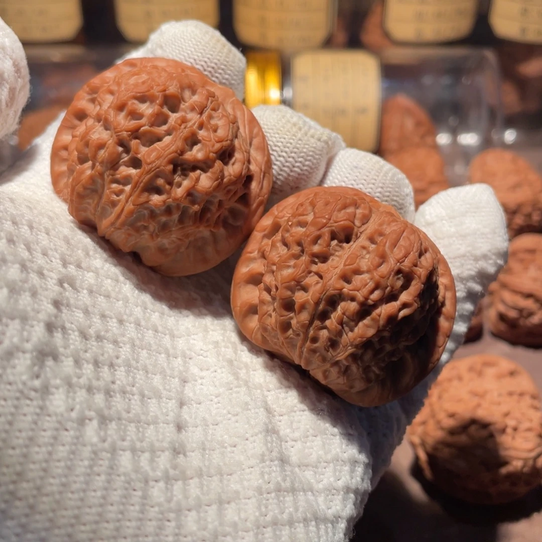 吊坠文玩核桃43血麒麟