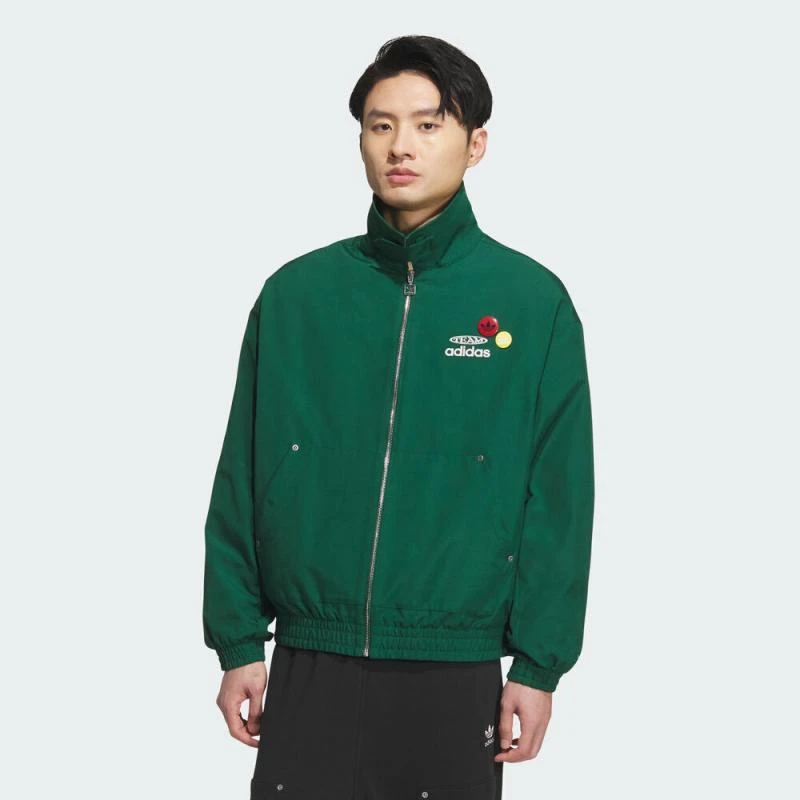adidas阿迪达斯三叶草男子IH JKT M运动健身夹克外套KC0136