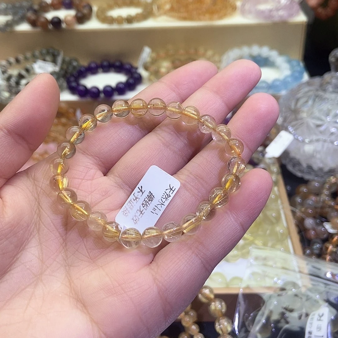 水晶手链未镶嵌S*金发晶7