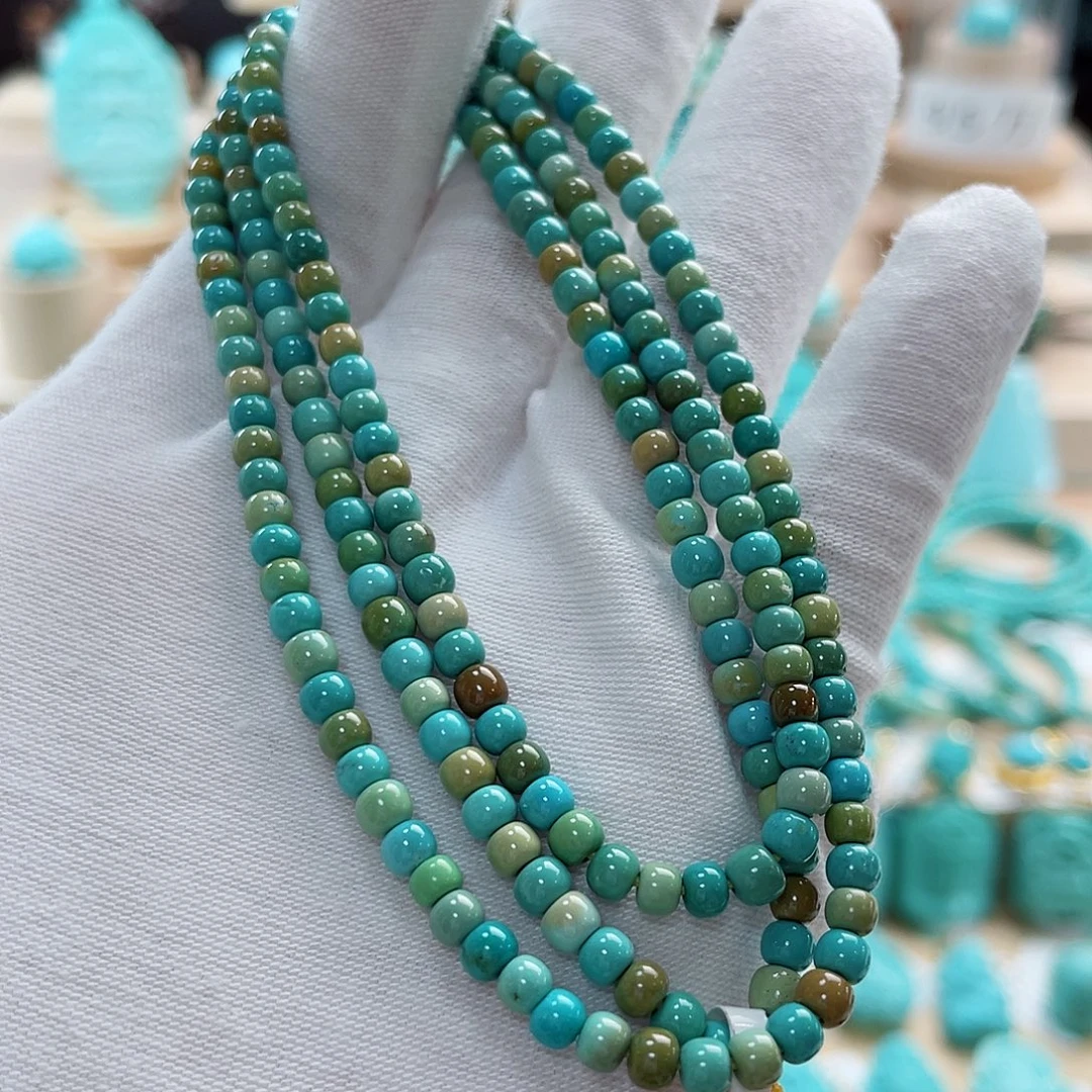 未镶嵌绿松石珠宝奇石