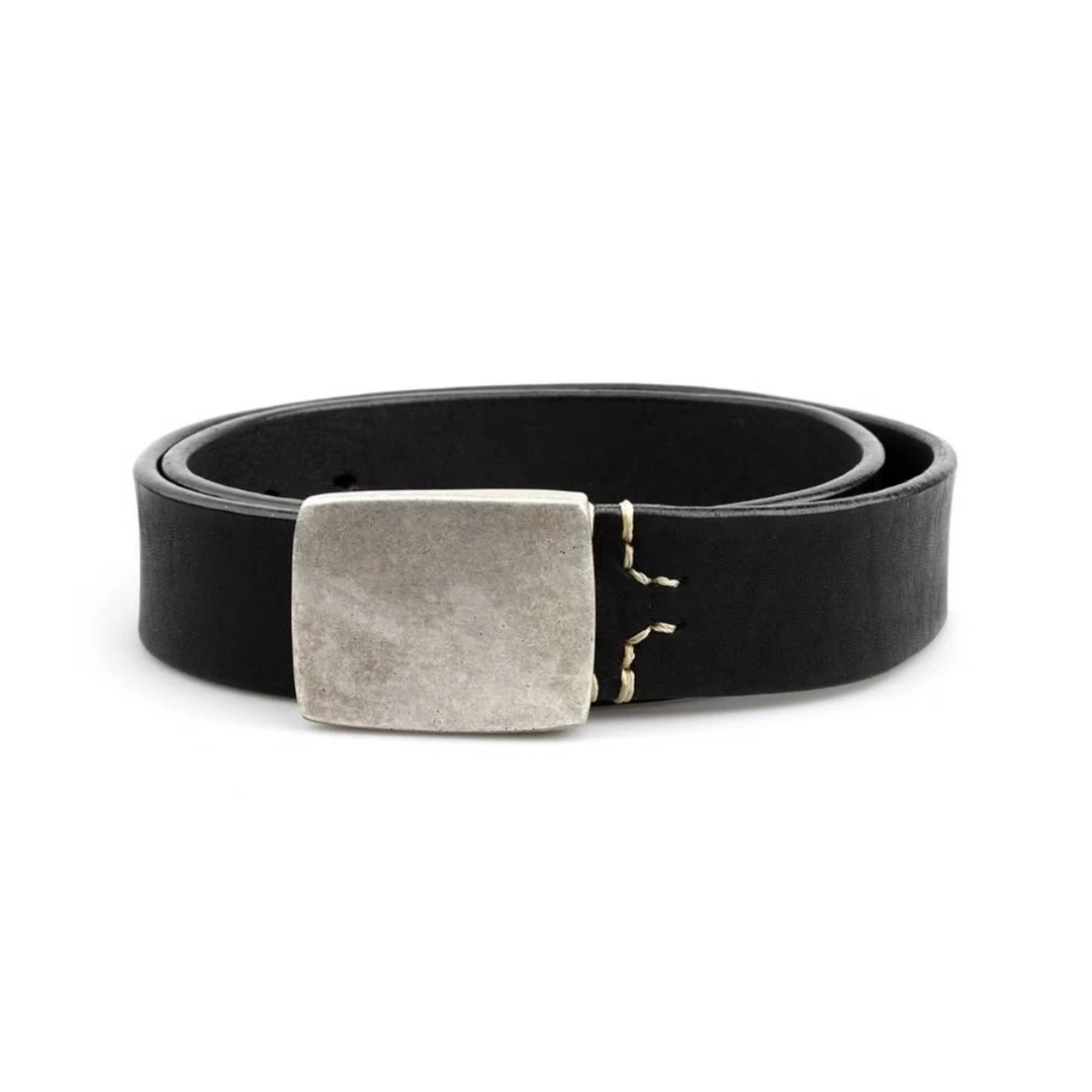 Never Vintage|芒种|意大利牛皮水洗复古做旧6mm厚度真皮手工皮带