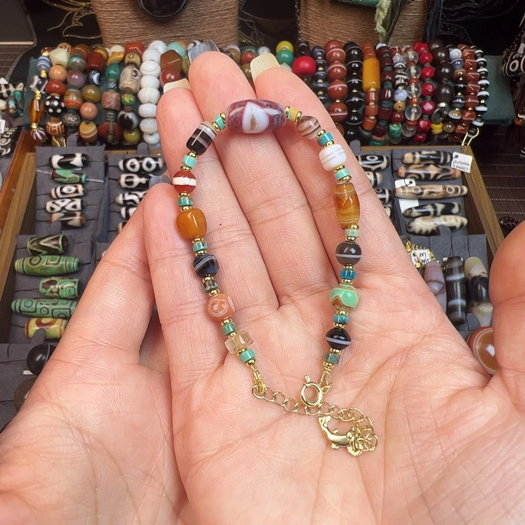 玛瑙/玉髓未镶嵌手链