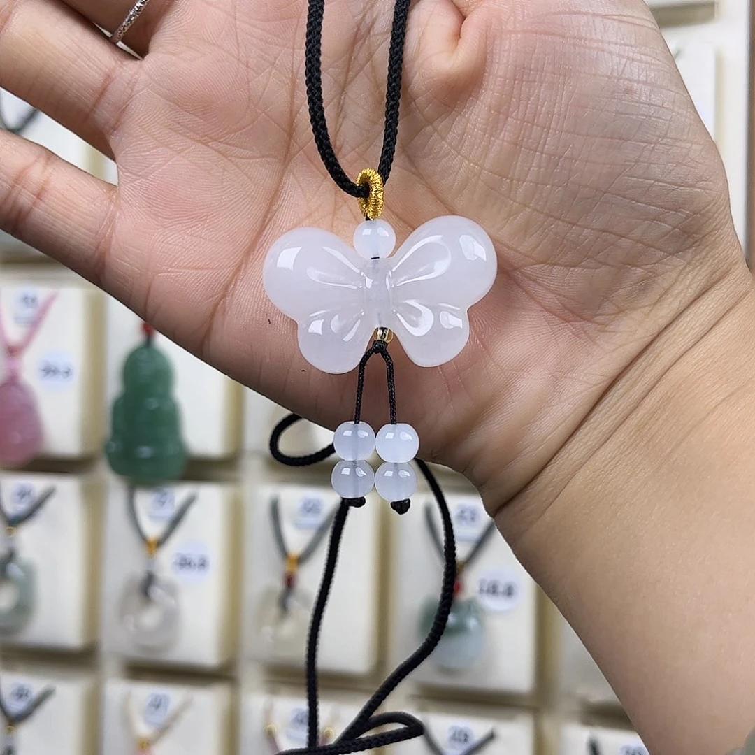 石英质玉未镶嵌吊坠(赠链)