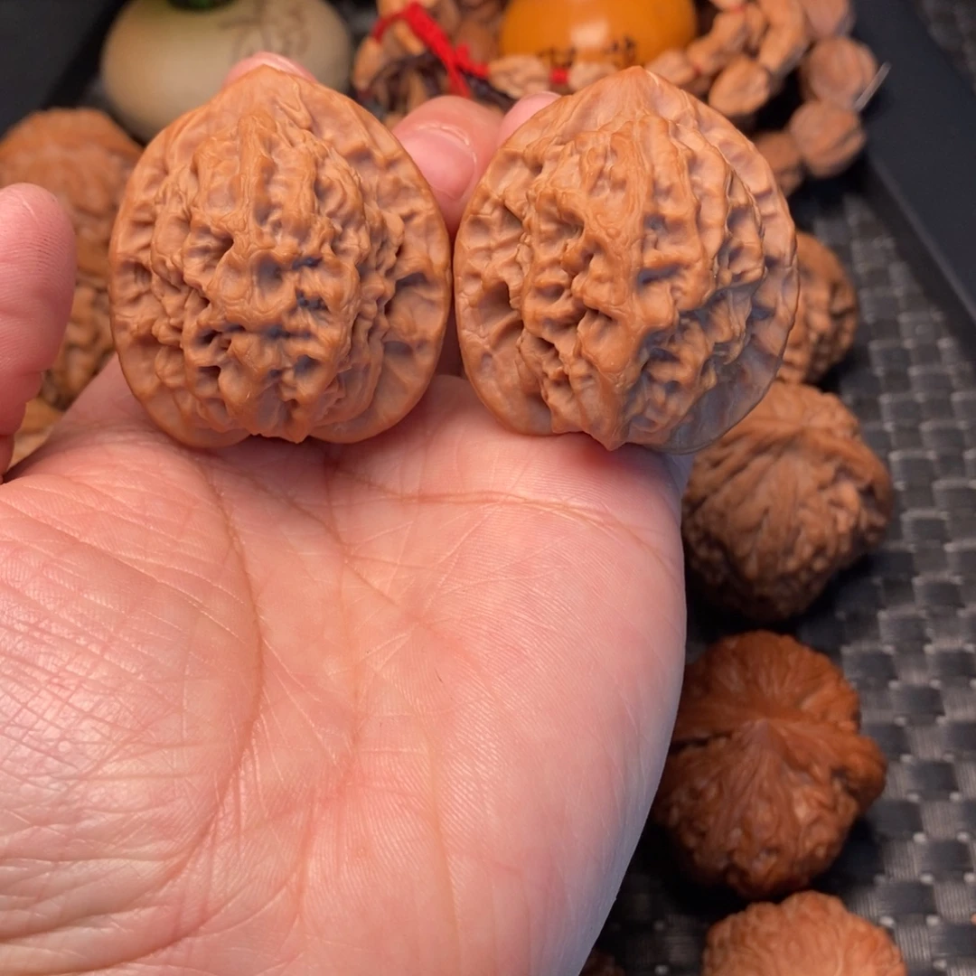 把件文玩核桃观音肚39➕