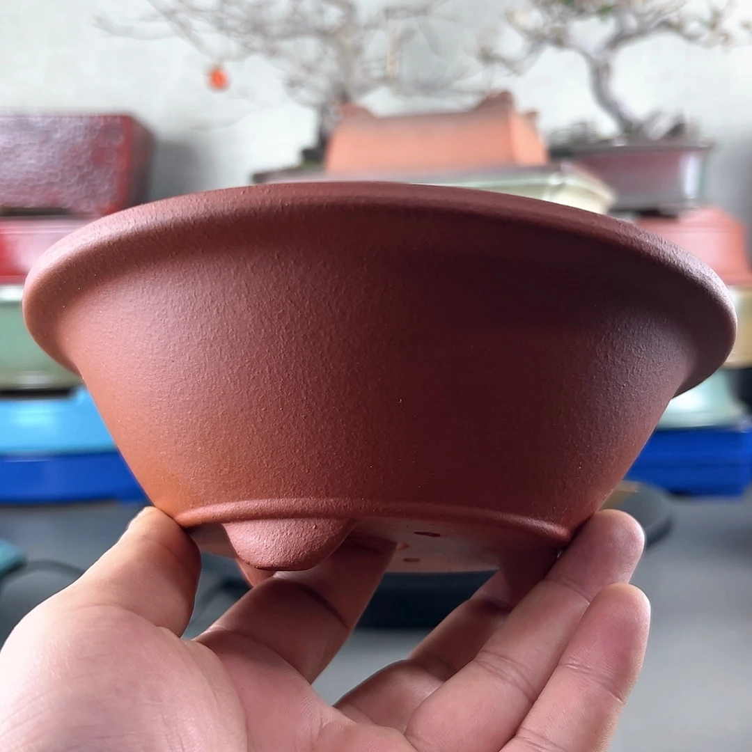 紫砂红泥17.5*7一只