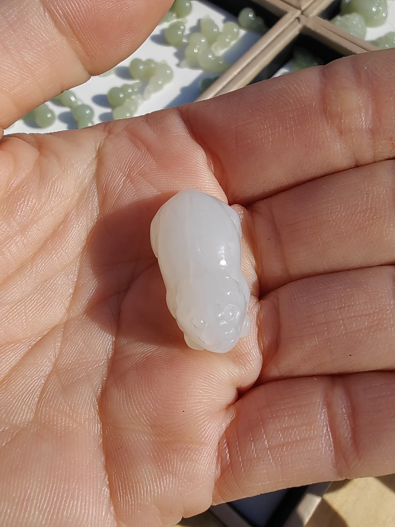 和田玉青海料貔貅