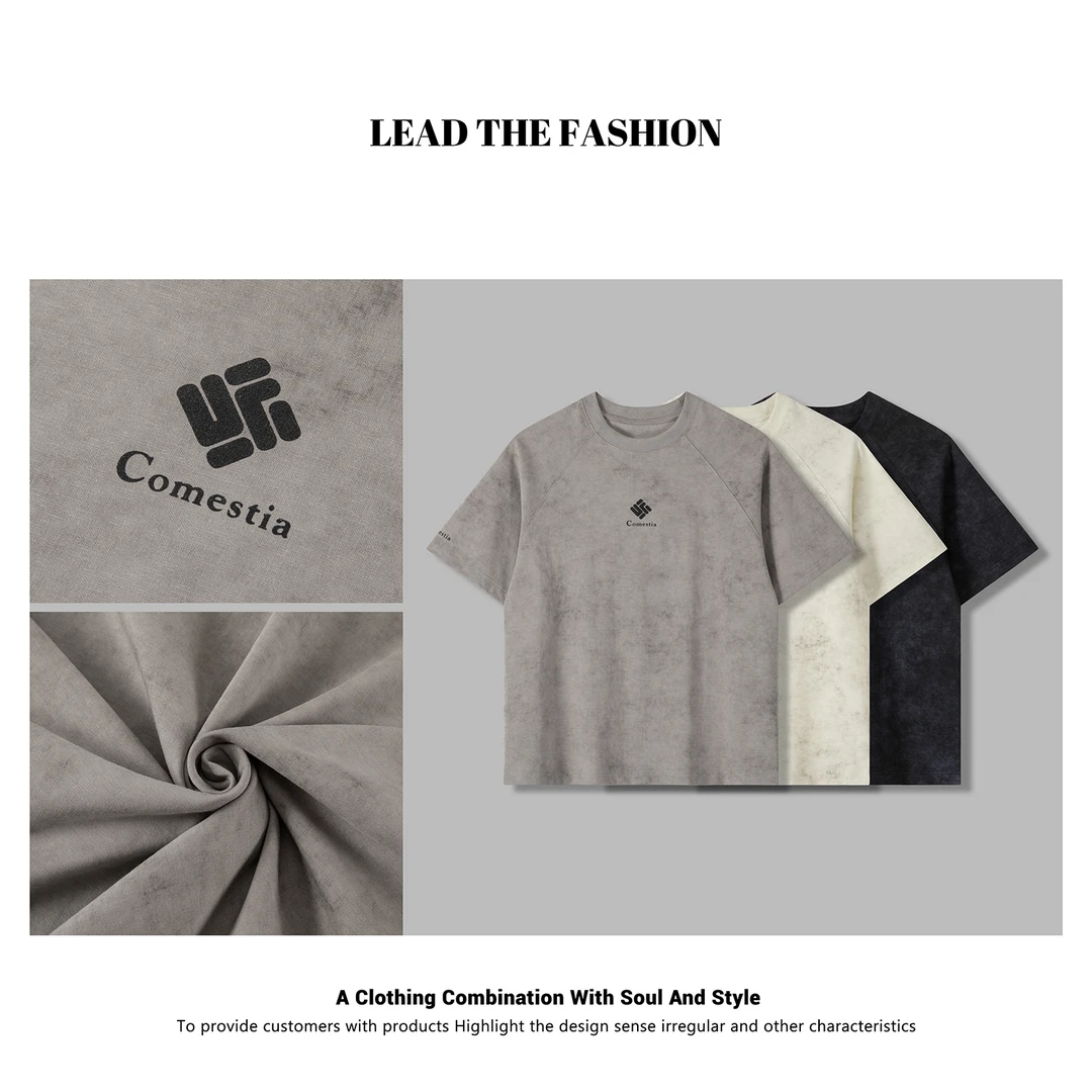 扎染印花2025新款宽松百搭时尚半袖体恤男生薄潮牌短袖t恤男夏季