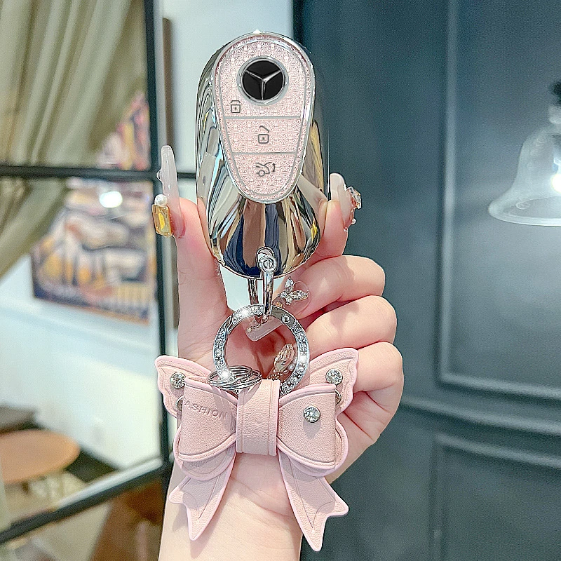 奔驰e300l钥匙套c260l车a200l男c200l女glc gla glb220扣gle350壳