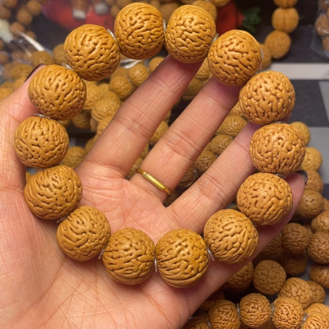 手串桃核20.5白月光手持