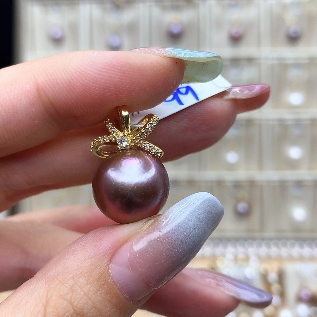 吊坠(赠链)合金淡水珍珠