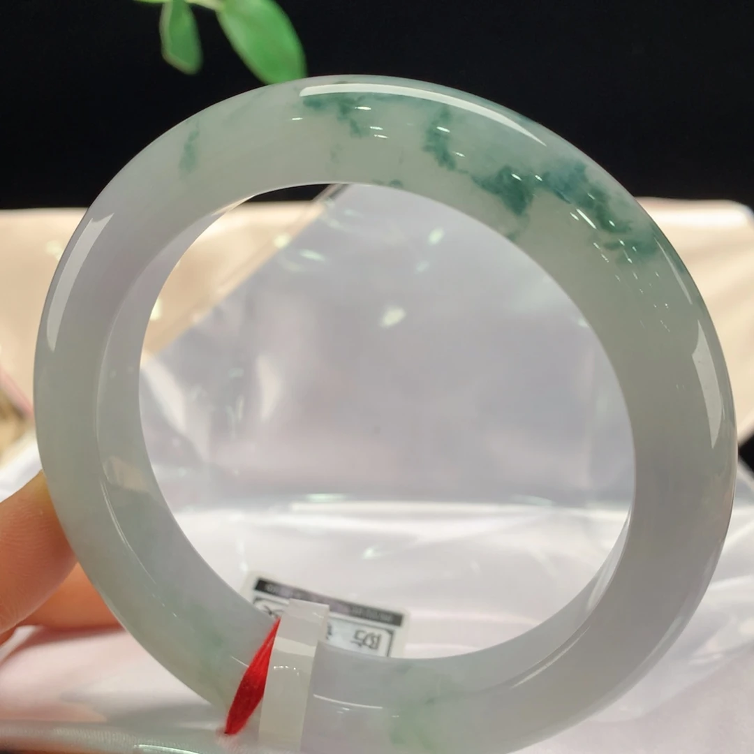 翡翠未镶嵌手镯0036