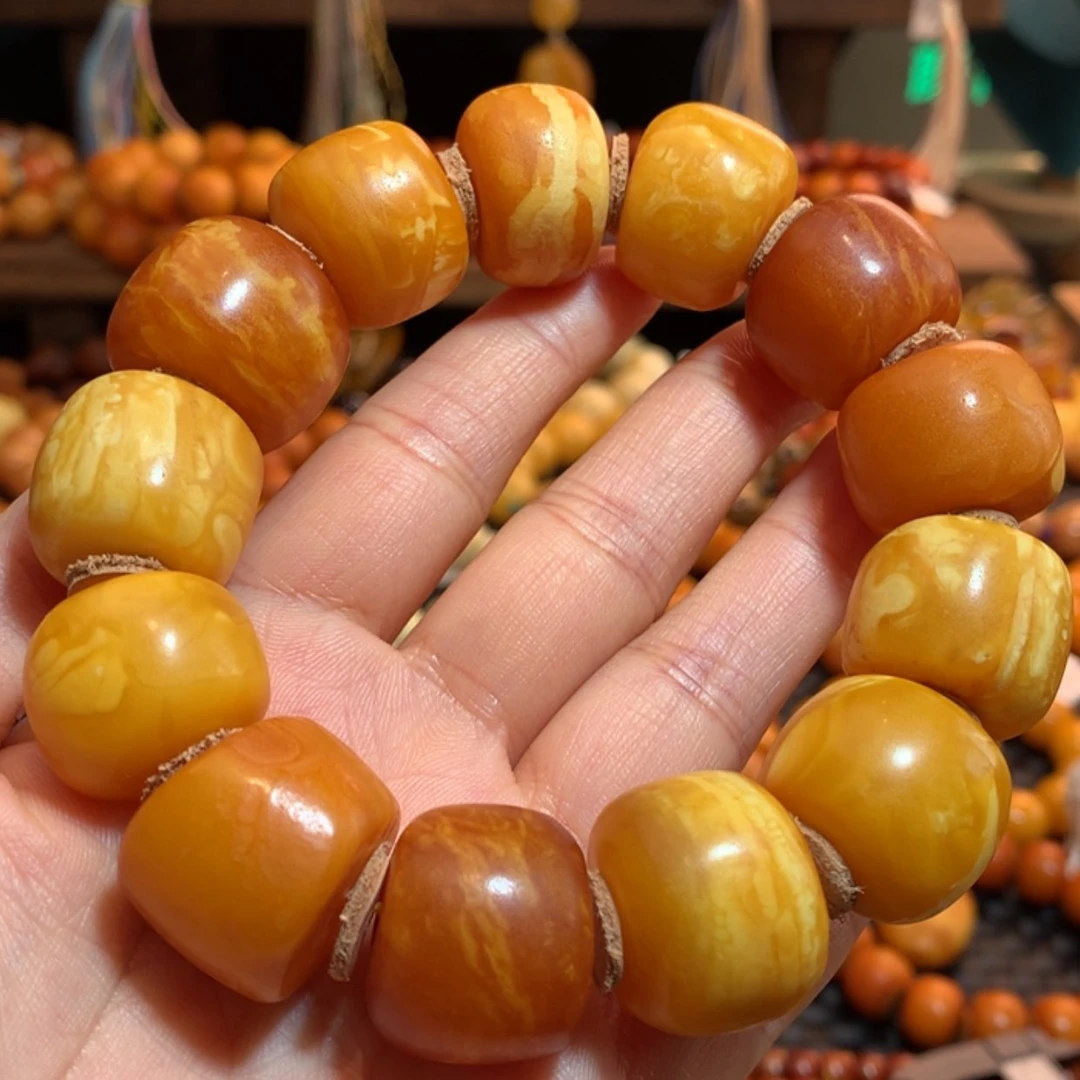 【闪购商品】手串蜜蜡未镶嵌蜜蜡手串