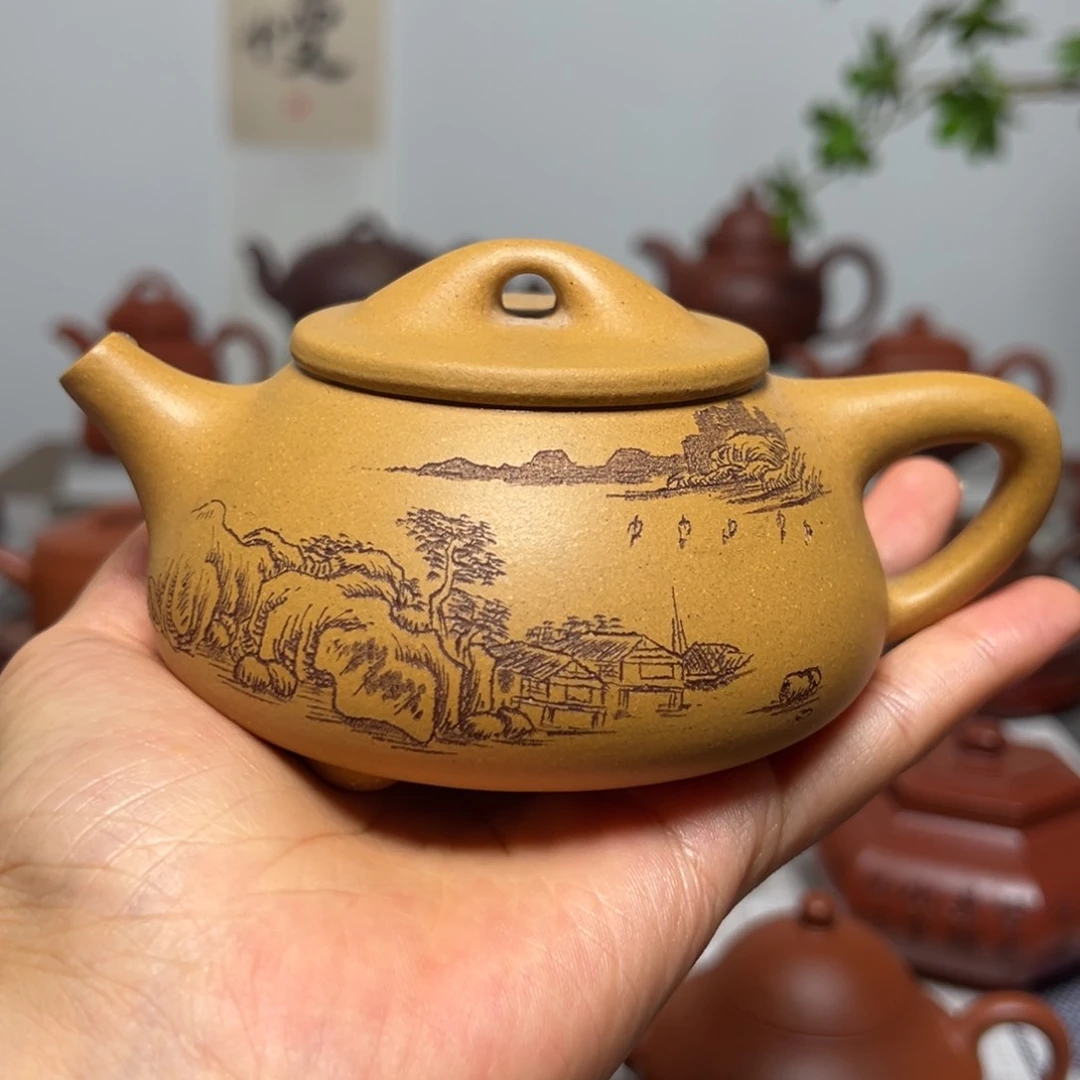 茶壶紫砂200cc 黄金段 景舟特惠
