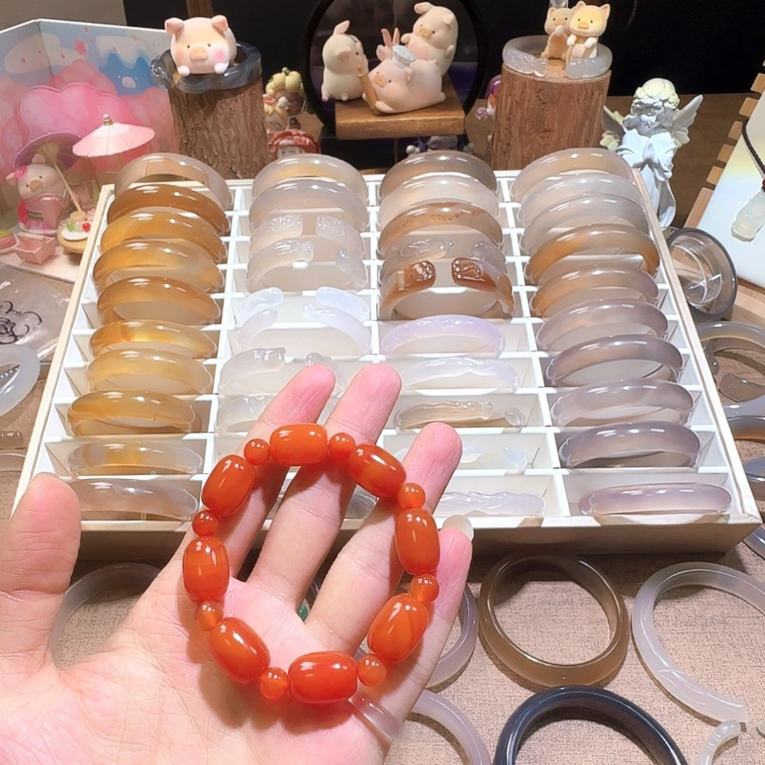 手镯玛瑙/玉髓合金