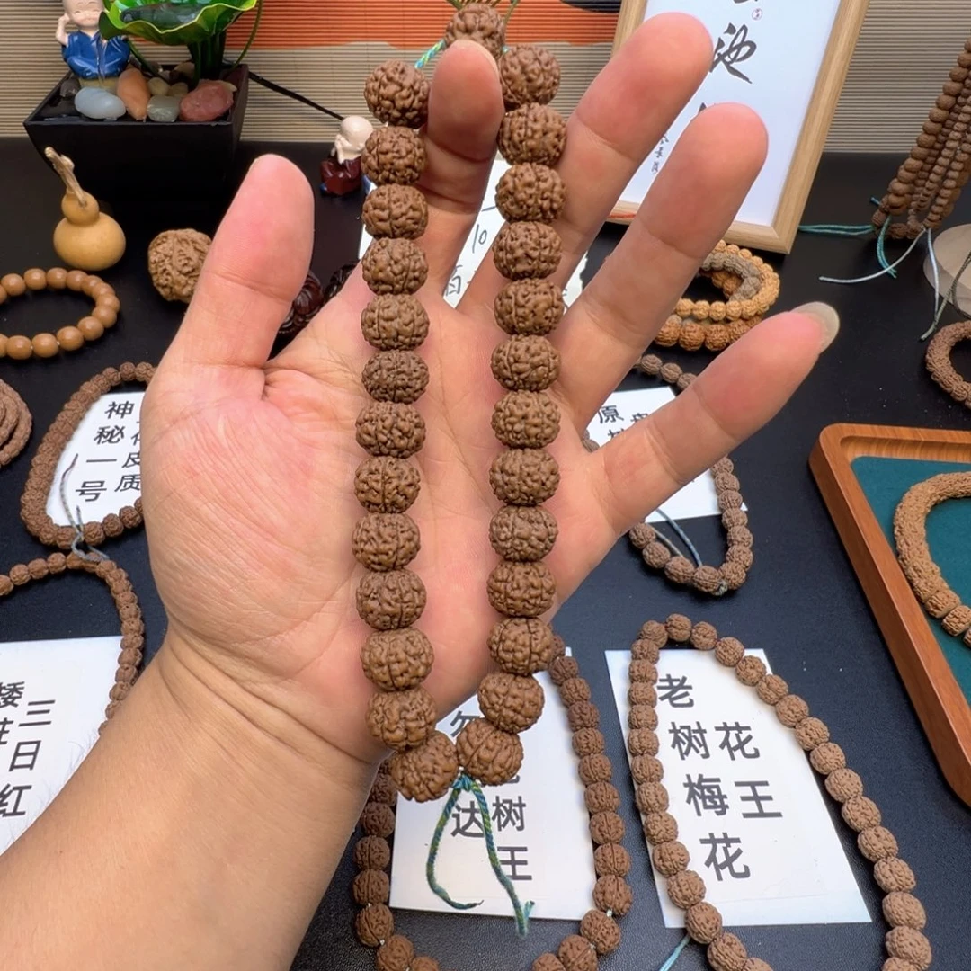 手串金刚菩提金刚菩提子爆肉龙珠跳跳龙手持已去黄支持面试