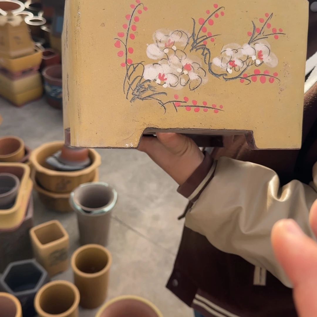 紫砂花盆口径25.15口径