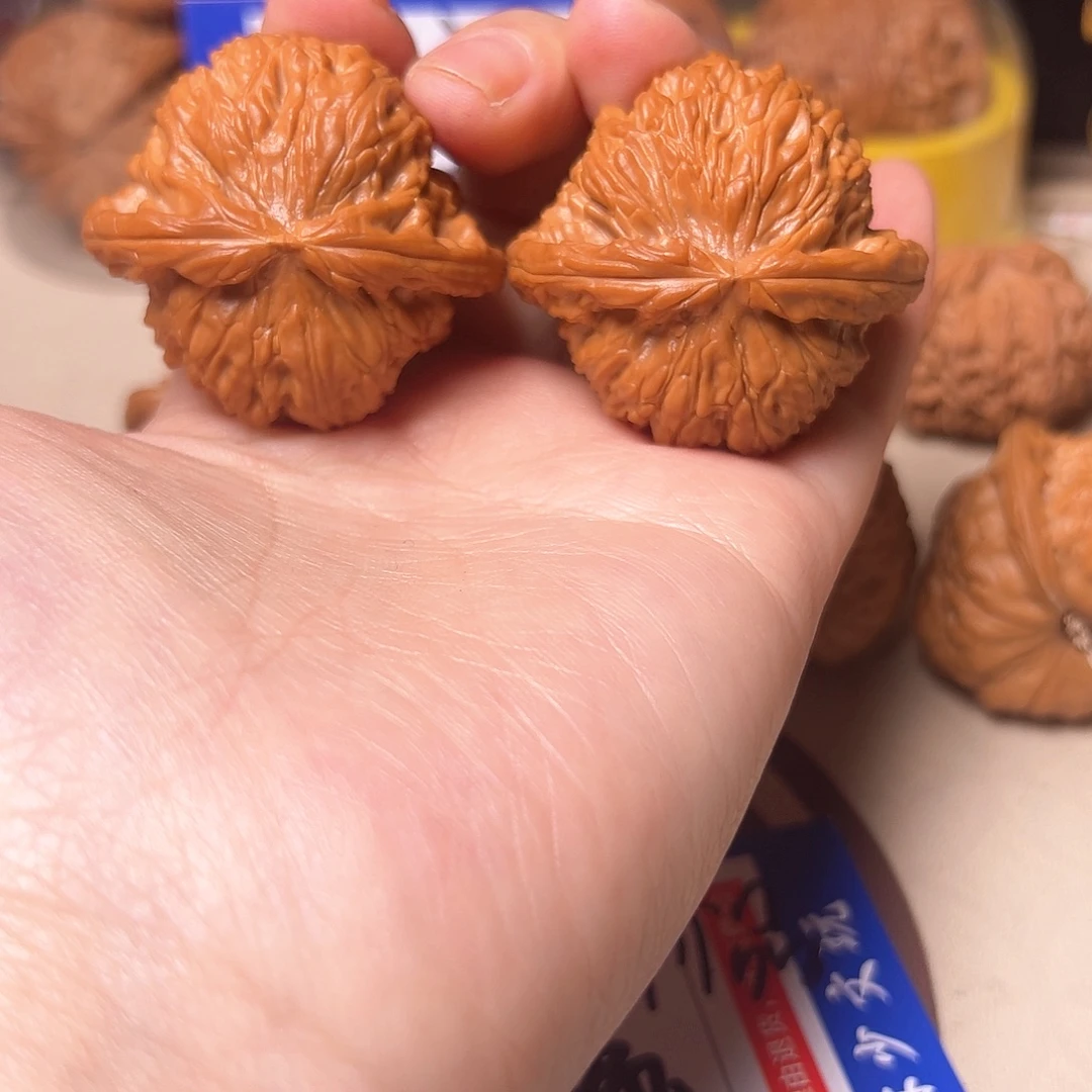 河***电吊坠文玩核桃43白狮子