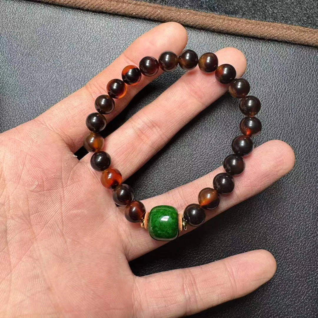 非金属羽毛手链 帽帽手串 J091—多样性发