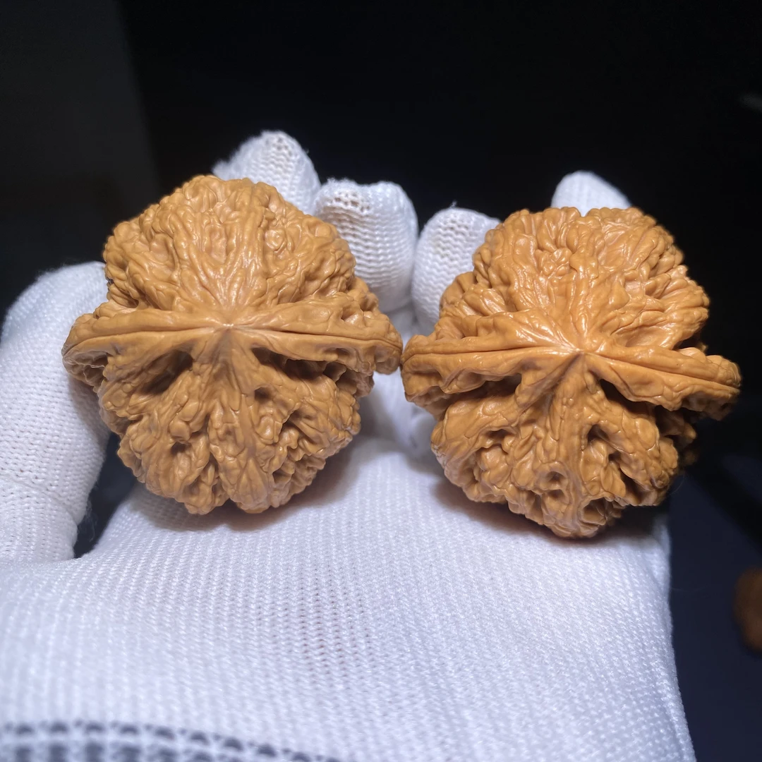 F12号平谷大粗筋边44肚45高42全品无修文玩核桃一物一图打好底