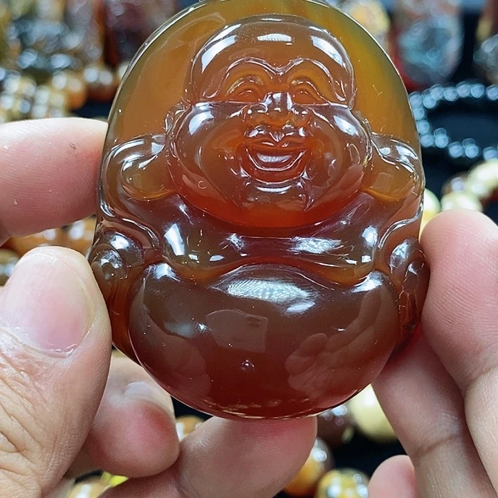 琥珀颈饰未镶嵌一