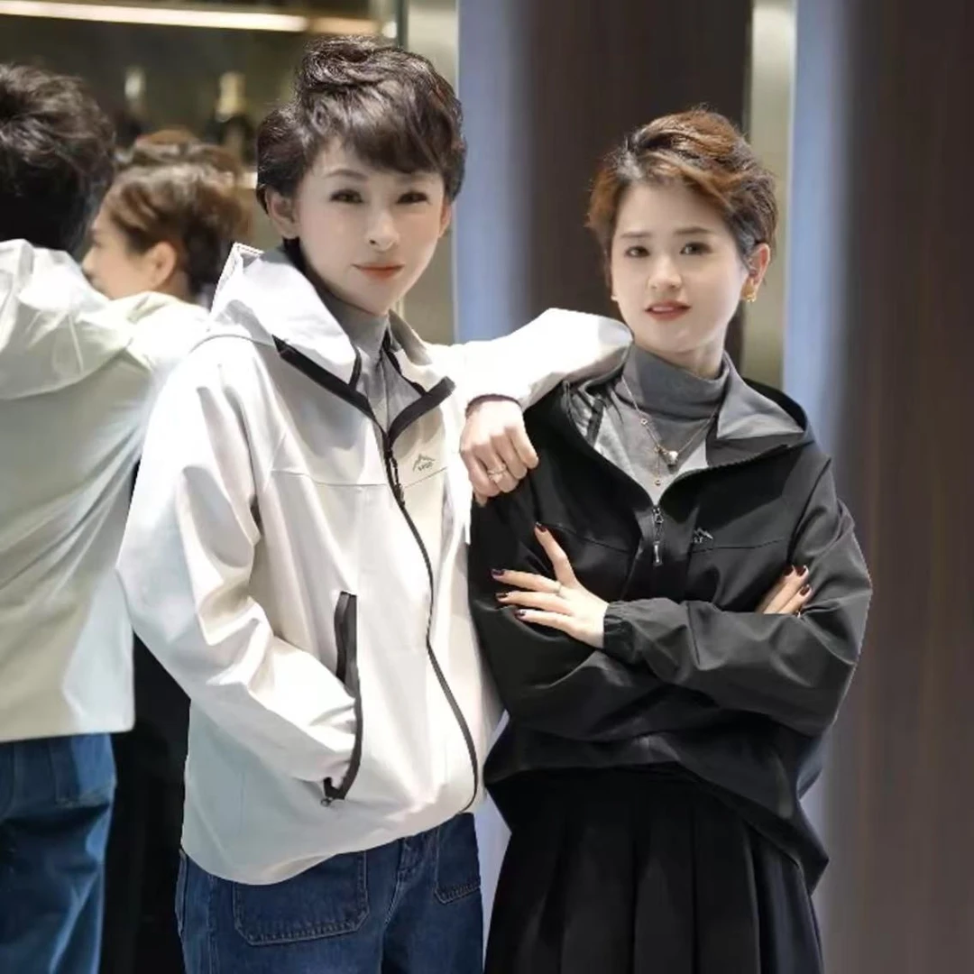 MINGGANG/名港【山野驰骋】春秋休闲户外连帽多用途登山服 8166