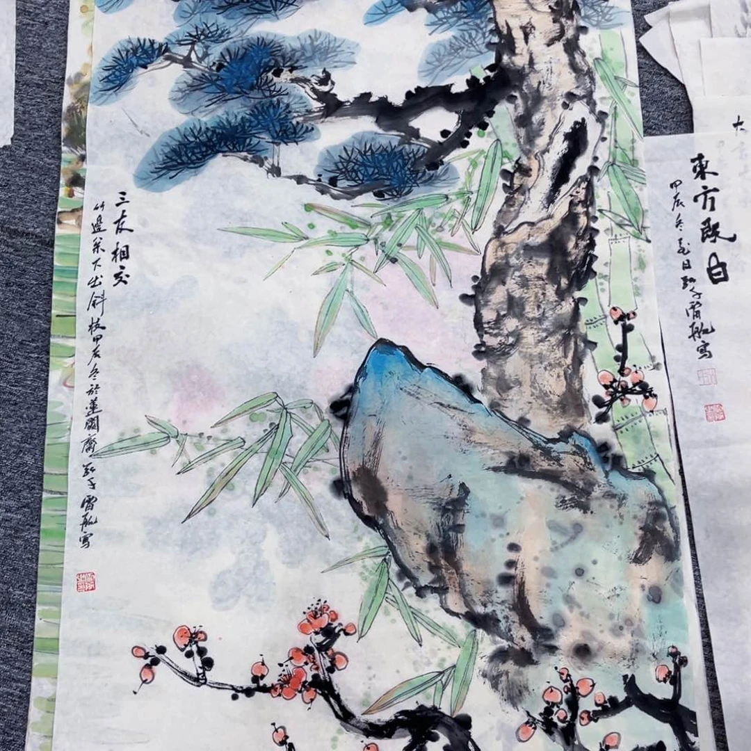 国画绘画绘画雷航老师作品140.70