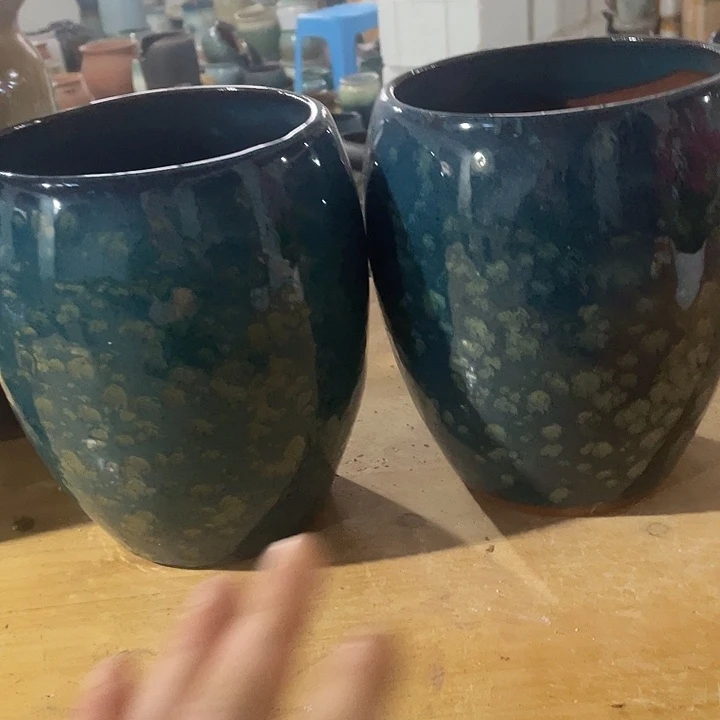 红陶瑕疵两个16/21颜色随机