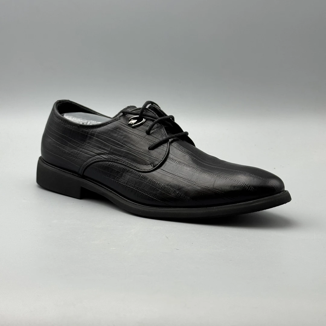 （孤品微瑕介意勿拍）新款轻质厚底系带男士皮鞋休闲鞋 311