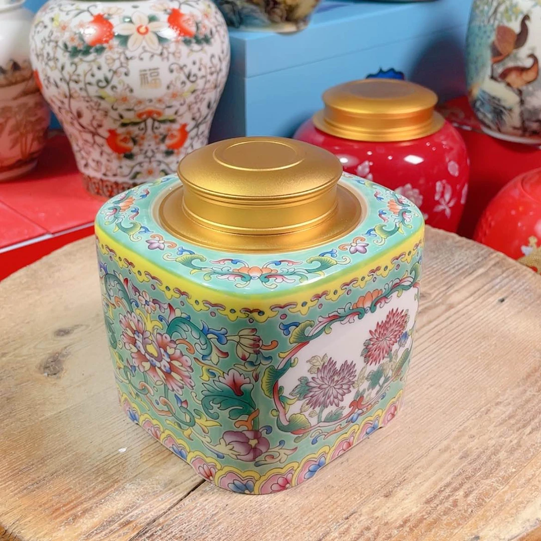 【闪购商品】罐陶瓷茶叶罐密封罐
