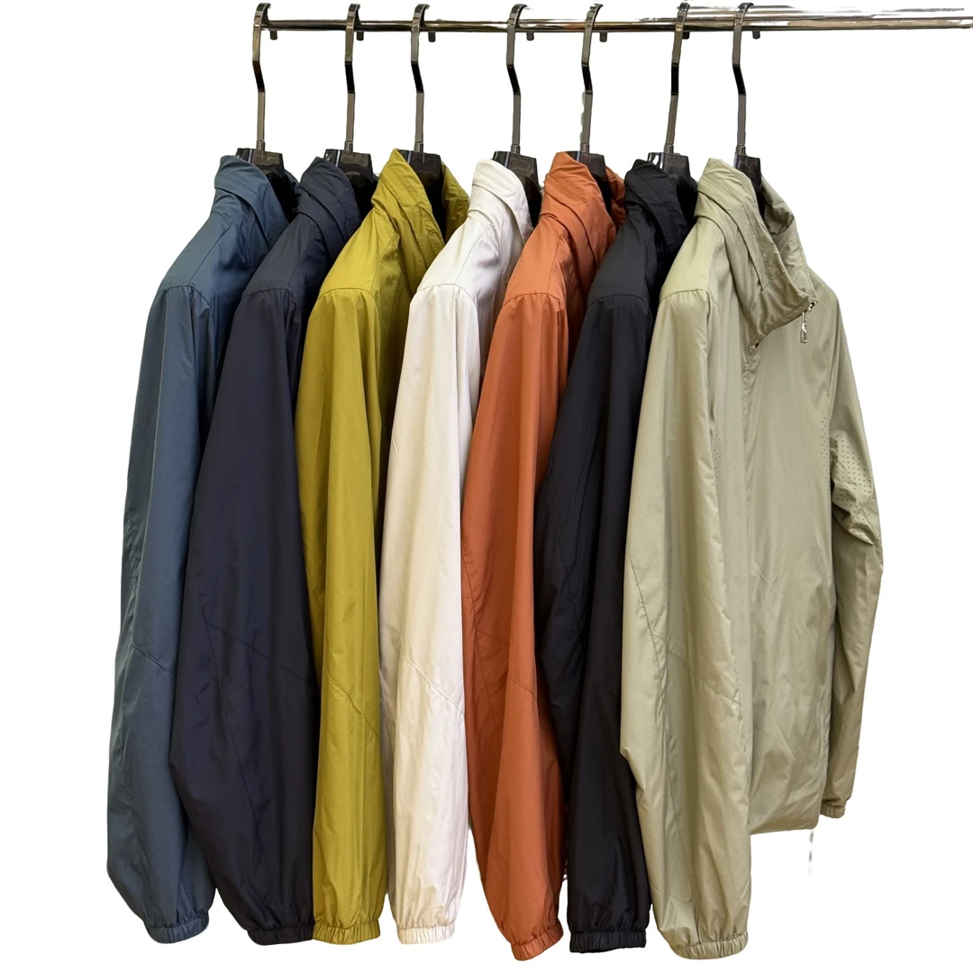 纳呐男装 25618 新款 男士 立领隐藏连帽 休闲时尚 轻奢夹克外套