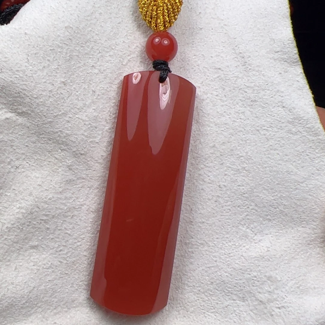 未镶嵌吊坠南红玛瑙神**帝