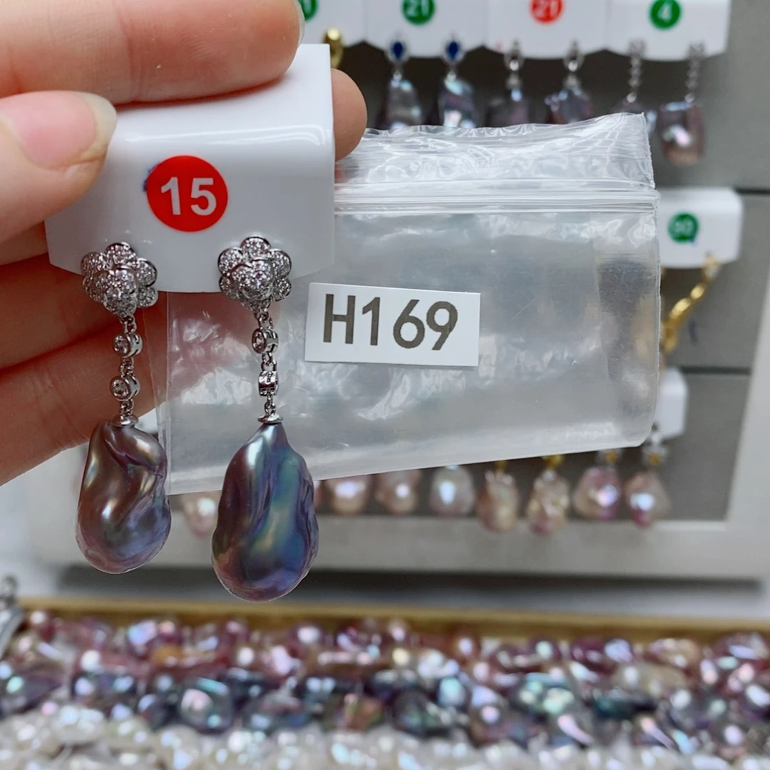 艾****淡水珍珠银S925镶嵌其他
