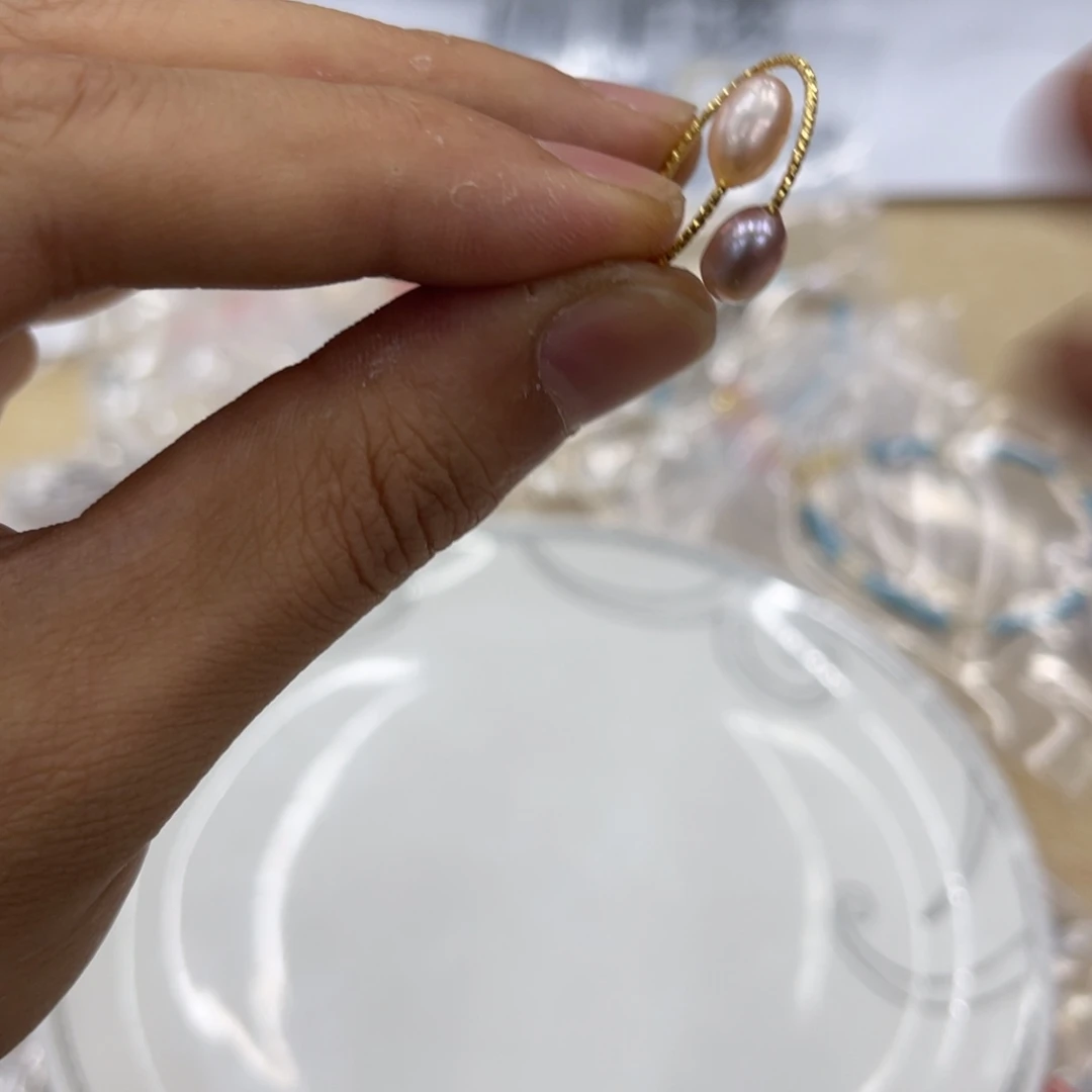 淡水珍珠合金颈饰02593