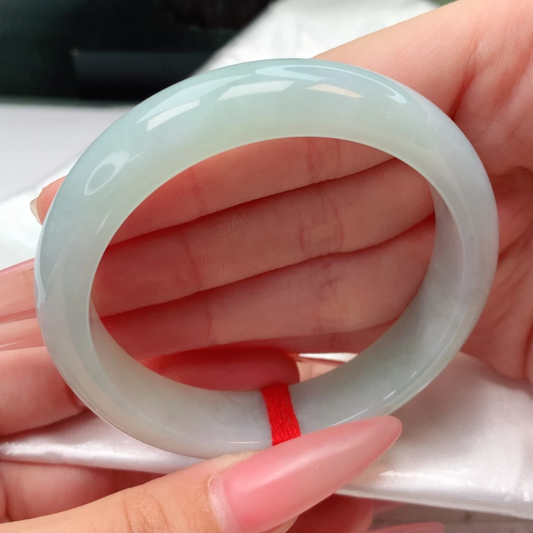 未镶嵌手镯翡翠正圈56