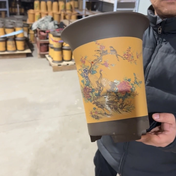 花盆紫砂破损补发