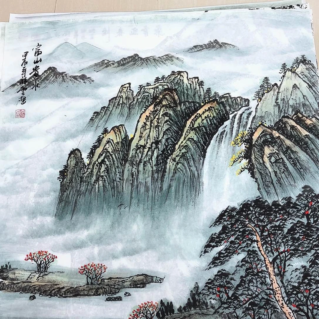 国画国画作品展，国画作品集