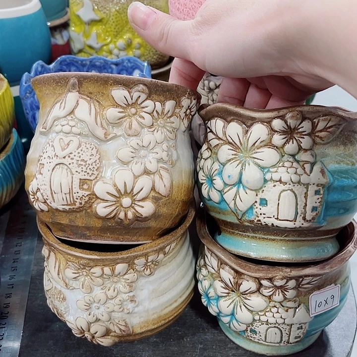 多肉花盆满10元包邮