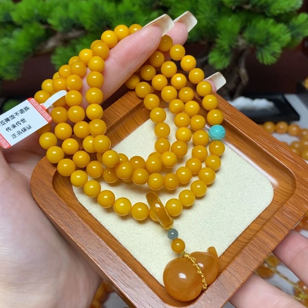 【闪购商品】未镶嵌蜜蜡手链手串