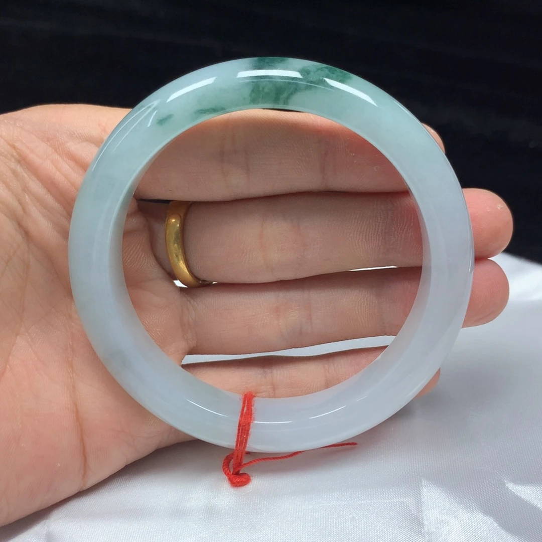 未镶嵌手镯（圆镯）翡翠58.5