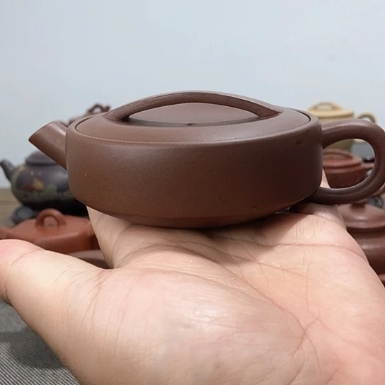 亮***练茶壶紫砂一片瓦壶