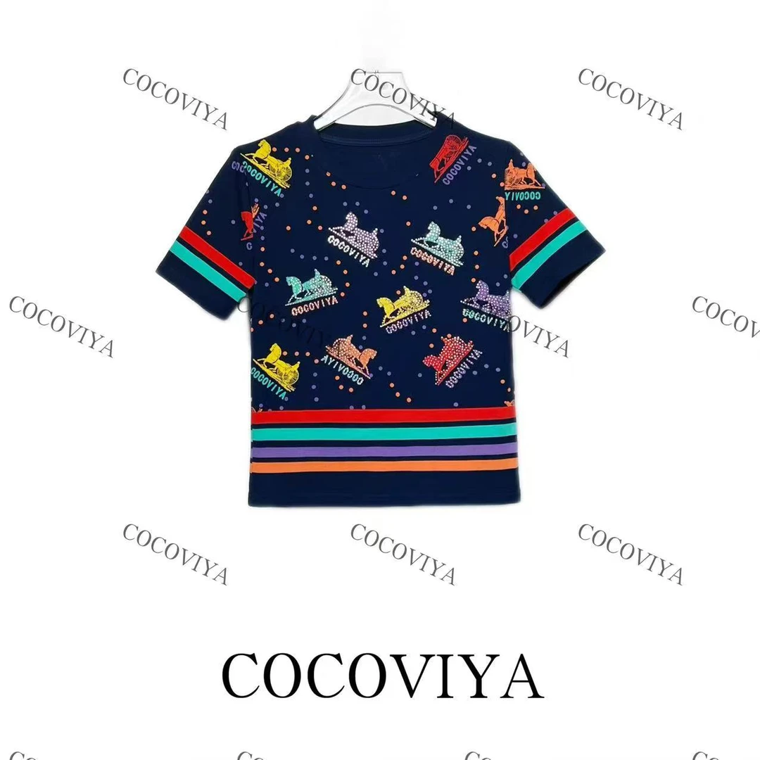 【CC】COCOVIYA 2025设计感春夏打底时尚百搭休闲上衣24C-072