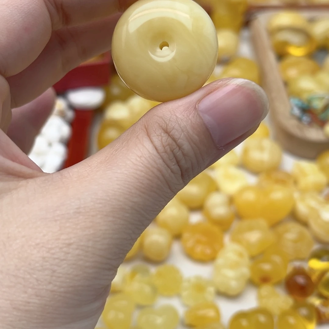 裸石蜜蜡未镶嵌天然