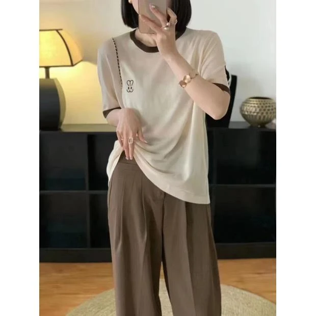 韩版莱赛尔针织衫捡漏4193