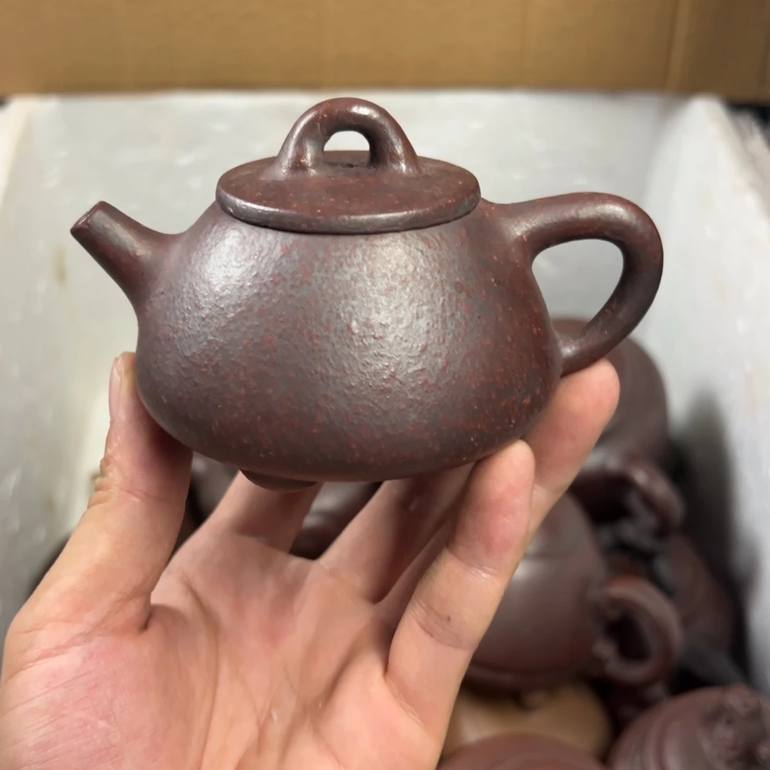 茶壶紫砂宜兴原矿紫砂壶150毫升容量