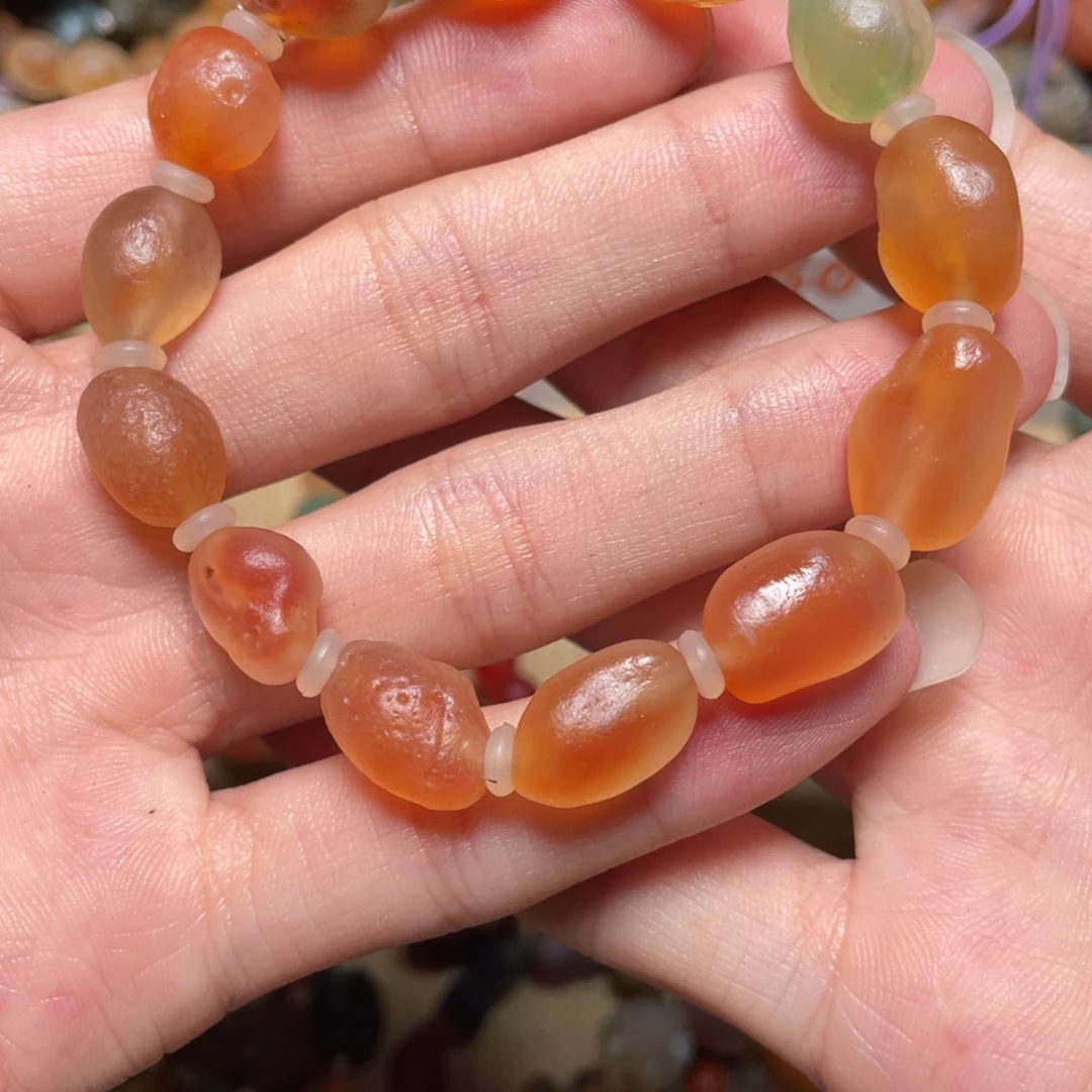 玛瑙/玉髓手链合金