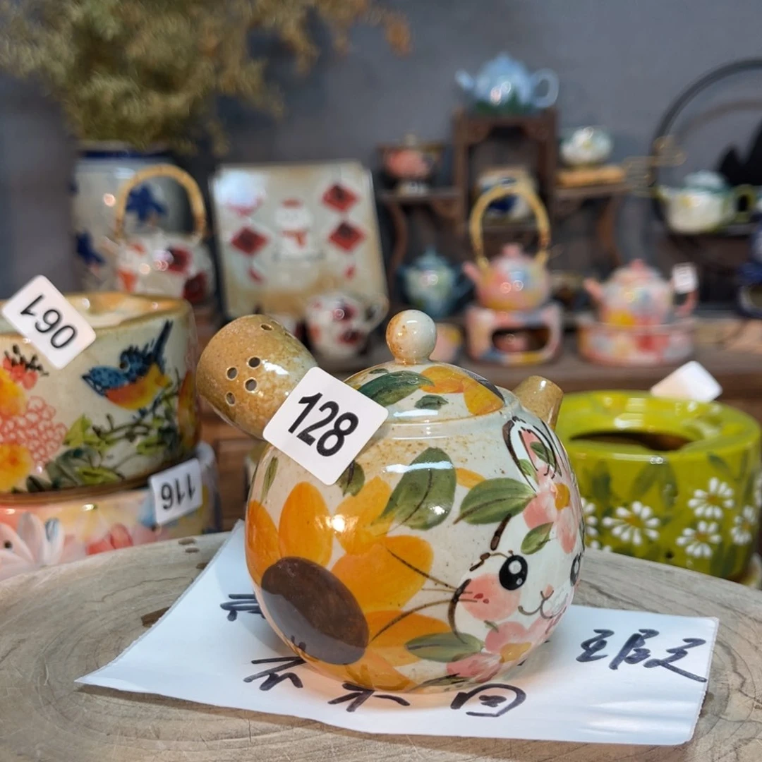 杯素浅陶瓷手工手绘